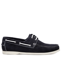 Sapato Masculino Dockside Em Suede - Azul