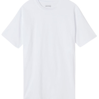 Camiset Muscle Fit Em Algodão - Branco