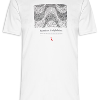 Camiseta Masculina Estampada Samba E Caipirinha - Off White