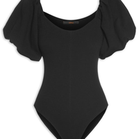 Body Manga Bombom - Preto