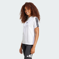 Camiseta Algodão Essentials Três Listras Mulher adidas