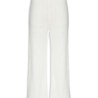 Calça Feminina Tricot - Off White