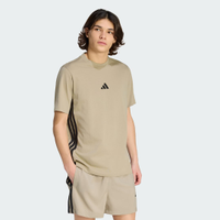 Camiseta Malha Simples Essentials Três Listras Homem adidas