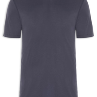 Camiseta Masculina Pima Berlim Gola Careca Manga Curta Regular Fit - Azul