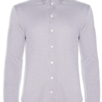 Camisa Masculina Listrada - Azul