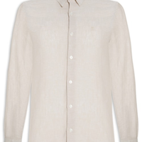 Camisa Masculina Manga Longa - Bege