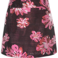 Saia Jacquard - Rosa