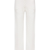 Calça Feminina Tricot - Off White