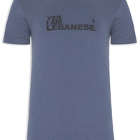 Camiseta Masculina I Am Lebanese - Azul