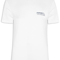 Camiseta Masculina Agroboy In The House - Branco