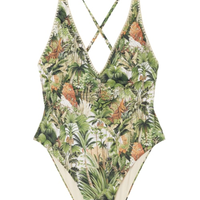 Maiô Savage Tropics - Verde
