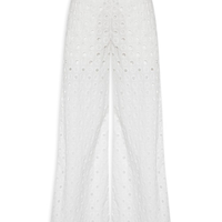 Calça Feminina Laise Bolso Faca - Branco