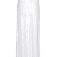 Saia Paetê - Branco