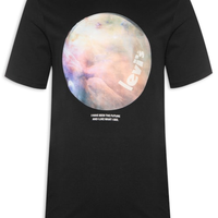 Camiseta Masculina Relaxed Fit Tee - Preto