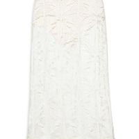 Saia Midi Coqueiros - Off White