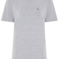 Camiseta Masculina Tjm Slim C Neck Tee - Cinza