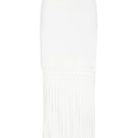 Saia Com Franjas - Off White
