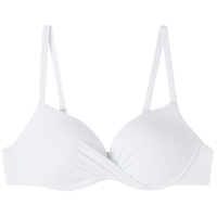 Parte De Cima De Biquíni Super Push-Up Indonésia - Branco