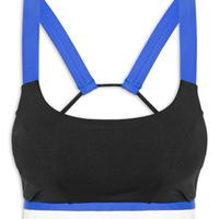 Top Alça Cruzada Liso - Preto
