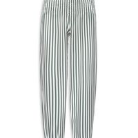 Calça Feminina Listrada Jogger - Verde