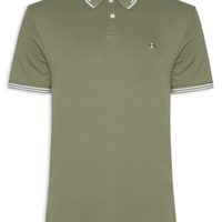 Polo Masculina Interloque Lisa - Verde