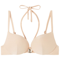 Parte De Cima De Biquíni Push-Up Golden Gleam - Off-White