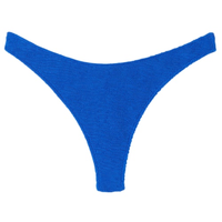 Calcinha De Biquíni Brasileira Crinkle Waves - Azul