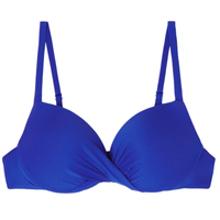 Parte De Cima De Biquíni Super Push-Up Indonésia - Azul