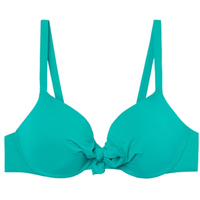 Parte De Cima De Biquíni Push-Up Indonésia - Verde