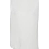 Regata Feminina De Tricot Com Barra Assimétrica - Off White