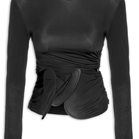 Blusa Feminina Vênus Looped - Preto