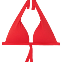 Parte De Cima De Biquíni Triângulo Classic Piquet - Vermelho