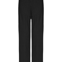 Calça Feminina Tricot Canelada - Preto