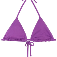 Parte De Cima De Biquíni Cortininha Double Concept - Roxo