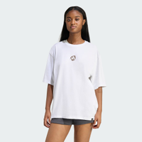 Camiseta Oversized Estampa Animal Mulher adidas