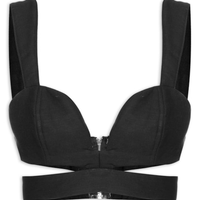 Top Linho - Preto