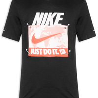 Camiseta Masculina Manga Curta DF Run Energy - Preto