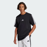 Camiseta Malha Simples Essentials Três Listras Homem adidas
