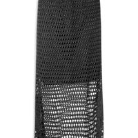 Saia Tricot Ponto Telado - Preto