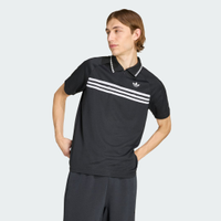 Camisa Polo Slim Listras no Peito Homem adidas