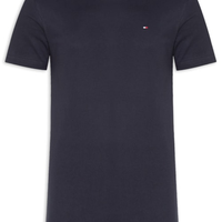 Camiseta Masculina Básica Regular Fit Em Algodão - Azul