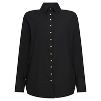 Camisa ciclos alfaiataria preta