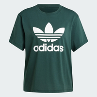 Camiseta Boxy Adicolor Trefoil Mulher adidas