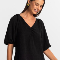 Blusa Feminina - Preto