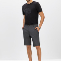 Bermuda Masculina Em Sarja - Preto