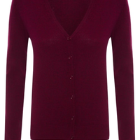 Cardigan Feminino Puro Cashmere - Vermelho