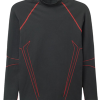 Camiseta De Manga Comprida Esportiva - Cinza