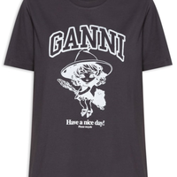 Camiseta Feminina Basic Cotton Witch Relaxed - Cinza