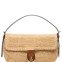 Bolsa Feminina Harlow Raffia Bag - Bege