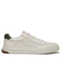 Tênis Masculino Em Couro Com Detalhes - Off White